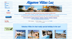 Desktop Screenshot of algarve-villas-luz.com